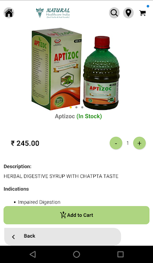 Natural Healthcare India Screenshot 2