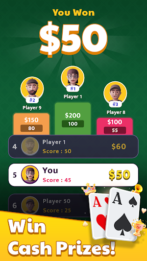 Solitaire Cash: Win Real Money Screenshot 2