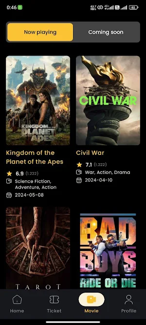 Compose MoviesApp Screenshot 1
