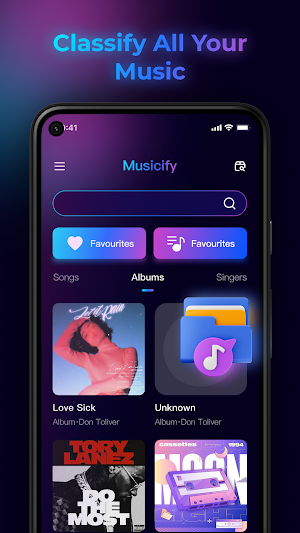 Musicify-Offline MP3 Player Screenshot 0