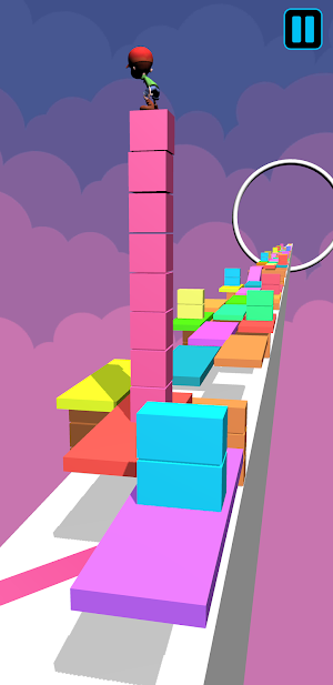 Surfer Boy On Cube 3D Screenshot 3