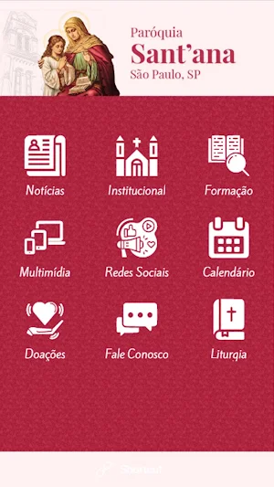 Paróquia Sant'Ana - São Paulo/SP Screenshot 1