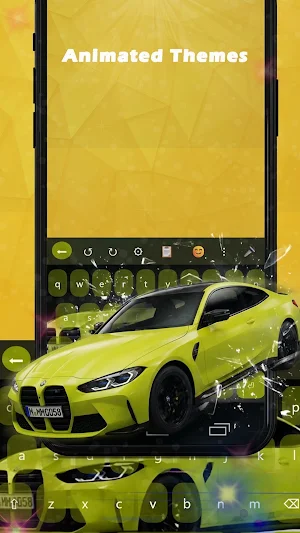 Car Keyboard Theme Screenshot 1