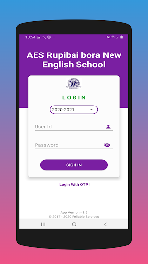 AES Rupibai bora New English School Screenshot 1