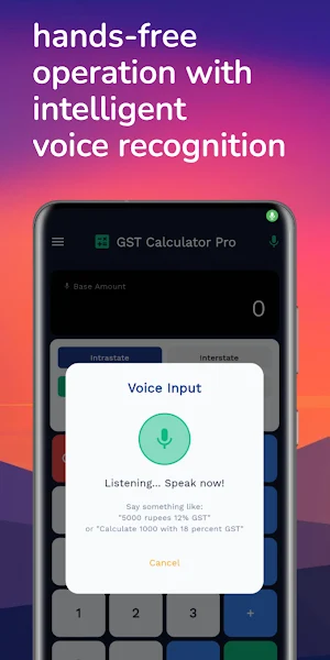 GST India: Voice Tax App Screenshot 2