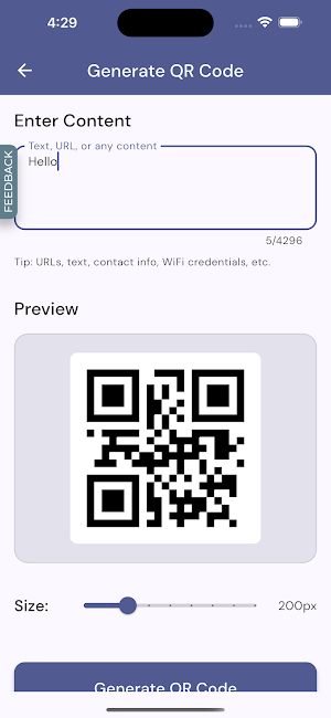 QRScanPro Screenshot 2