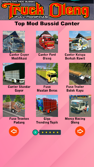 Bussid Truk Oleng Modifikasi Screenshot 1