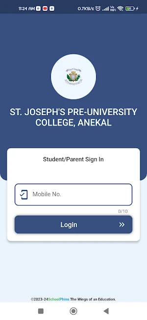 ST. JOSEPH'S PUC, ANEKAL Screenshot 0