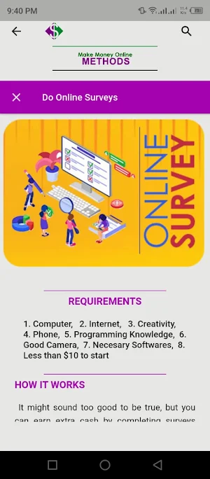 Make Money Online Screenshot 3