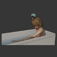 How to wash hair in a bath