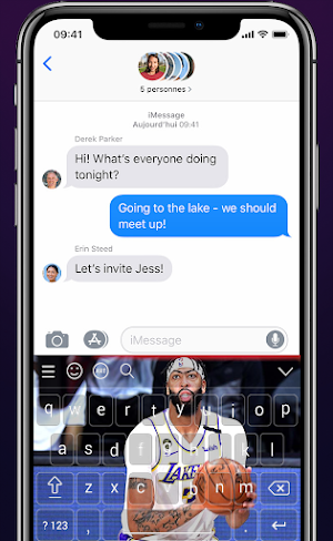 Anthony Davis Keyboard Lakers Theme 2021 For Fans Screenshot 2
