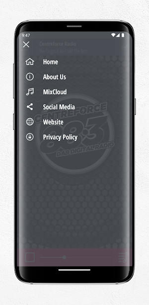 Centreforce Radio Screenshot 2