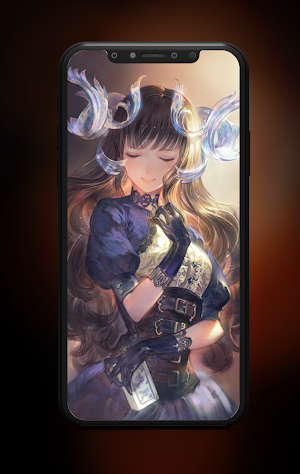 Anime Wallpaper: Girl Horn Screenshot 2