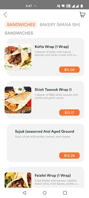 Ornina Kebab Screenshot 2