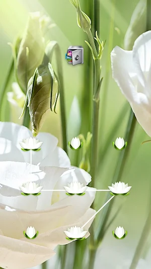 AppLock Theme Lisianthus Screenshot 0