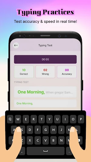 Typing Fast: Practice & Test Screenshot 2