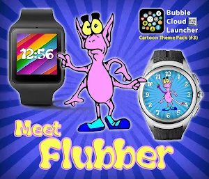 "Playful" watch face pack 3 for Bubble Clouds Screenshot 2