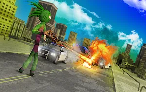 Dragon Stickman Transform Shooting Games Screenshot 0