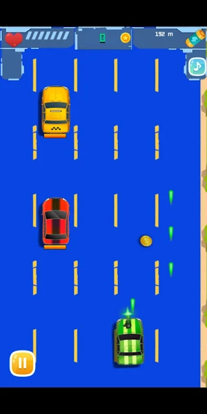 Car Racing Shooting Game Screenshot 2