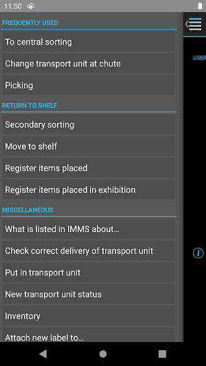 Intelligent Material Management System (IMMS) Screenshot 0