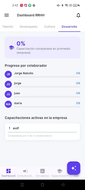 TalentOS Screenshot 1
