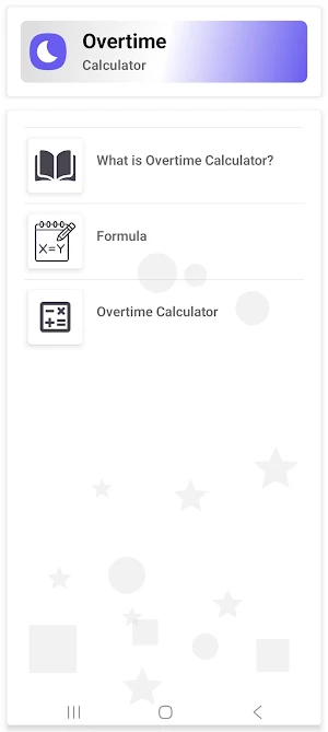 Overtime Calculator Screenshot 0