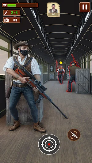 Western Survival Shooting Game Screenshot 0