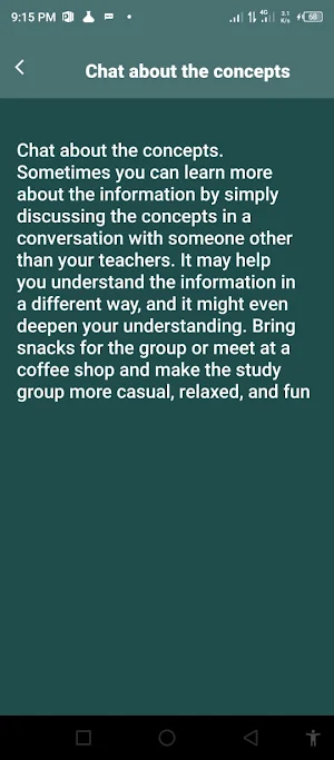 Exams Tricks App Screenshot 0