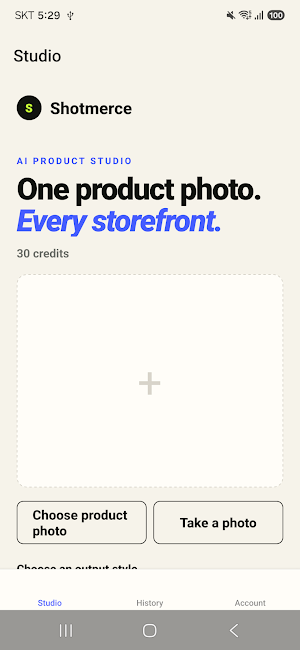 Shotmerce Screenshot 2