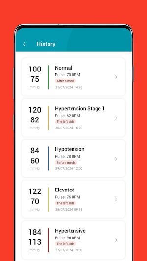 Systolic Scribe BP Screenshot 1