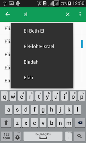 Bible Names and Meaning Screenshot 1