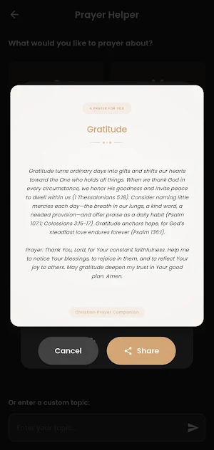Christian Prayer Companion Screenshot 1