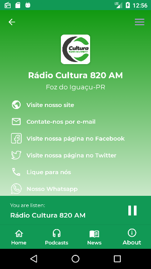 Rádio Cultura 820 AM Screenshot 1