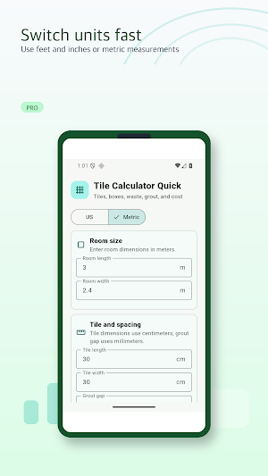 Tile Calculator Quick Screenshot 2