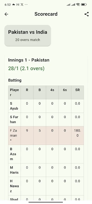 Offline Cricket ScoreBook Screenshot 3