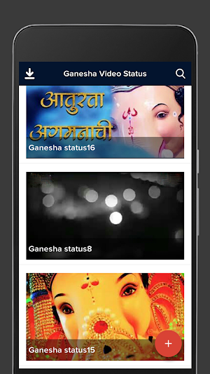 Ganesha Video Status - Lord Ganesh Lyrical Status Screenshot 1