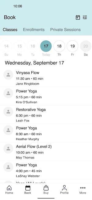 Light On Yoga Fitness Screenshot 1