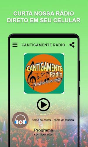 CANTIGAMENTE RÁDIO Screenshot 0
