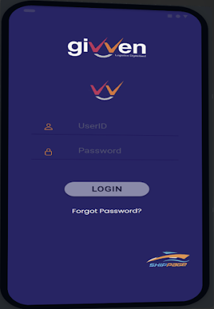 Givven logistics Screenshot 2