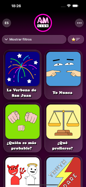 AM Club: Juegos para beber Screenshot 0