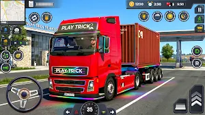 US Truck Driving Simulator 3D Screenshot 0