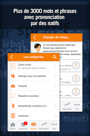 Anglais Médical - MosaLingua Screenshot 3