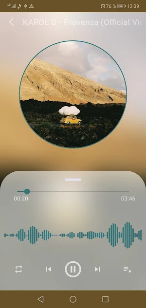 Music player Spanish Screenshot 1