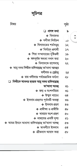 হযরত আবু বকর সিদ্দিক (রাঃ) Screenshot 1
