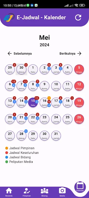 E-RAPAT Screenshot 2