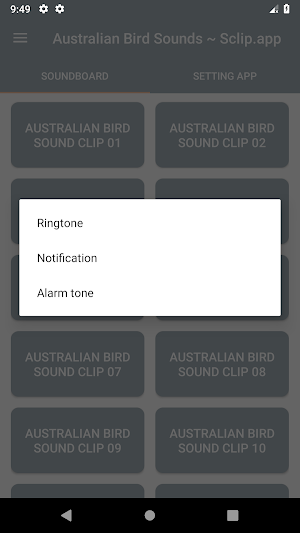 Australian Bird Sound Collections ~ Sclip.app Screenshot 2