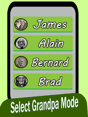 Fake Call Scary Grandpa Game Screenshot 1