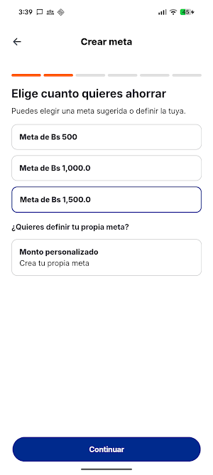 MetaAhorro Screenshot 1