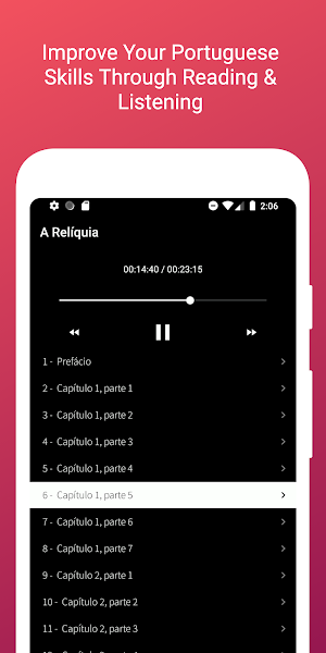 Portuguese Reading & Audiobook Screenshot 3