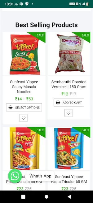 srisahaanamart.com Screenshot 1